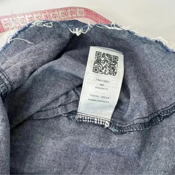 True Religion Junior DENIM DRESS Size Sp - Picture 8 of 9